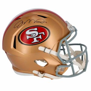 Joe Montana - Casco San Francisco 49ers NFL Autografiado con Certificado