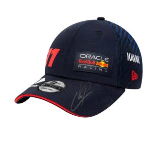 Sergio "Checo" Pérez Gorra Red Bull F1 firmado por Sergio "Checo" Pérez