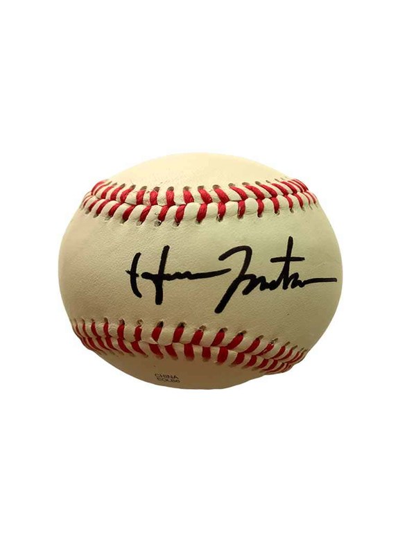 Hideki Matsui — Pelota de Béisbol MLB New York Yankees Autografiada - Detalle de la firma