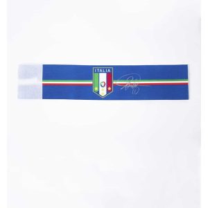 Francesco Totti - Gafete de Capitan Italia Autografiado con Certificado - foto completa