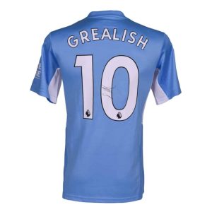 Jack Grealish - Jersey Manchester City Autografiado con Certificado (2021-2022) - foto completa