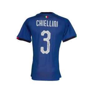 Giorgio Chiellini — Jersey Selección Italia Autografiado - Vista frontal