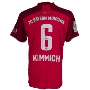 Joshua Kimmich — Jersey Bayern Munich Autografiado - Vista frontal