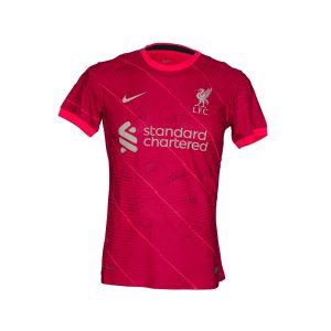 Liverpool FC — Jersey Equipo Completo 2021-2022 Autografiado Edición Especial - Vista frontal