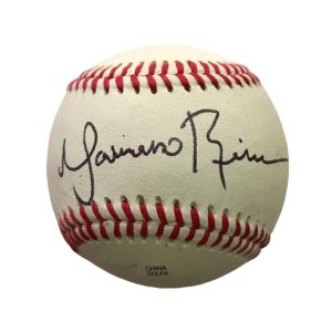 Mariano Rivera — Pelota de Béisbol MLB Autografiada — Yankees Leyenda - Vista frontal