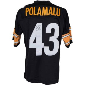 Troy Polamalu - Jersey Pittsburgh Steelers Autografiado con Certificado - foto completa
