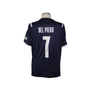 Alessandro Del Piero Jersey Selección Italia firmado por Alessandro Del Piero