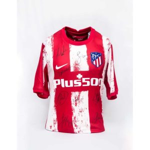 Atletico de Madrid Jersey La Liga firmado por Atletico de Madrid
