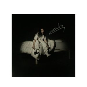 Billie Eilish Disco Vinyl When We All Fall Asleep Where Do We Go firmado por Billie Eilish
