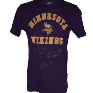 Cousins, Cook y Thielen Jersey Minnesota Vikings Triple firmado por Cousins, Cook y Thielen