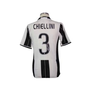 Giorgio Chiellini Jersey Juventus 2016-2017 firmado por Giorgio Chiellini