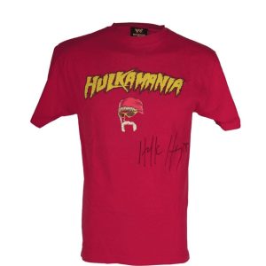 Hulk Hogan Playera WWE firmado por Hulk Hogan