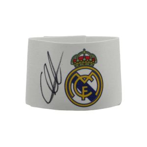 Iker Casillas Gafete Capitan Real Madrid firmado por Iker Casillas