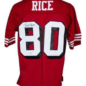 Jerry Rice Jersey NFL San Francisco 49ers firmado por Jerry Rice