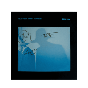 Clap Your Hands Say Yeah - Disco Vinyl Autografiado Album 'Only Run' con Certificado - foto completa