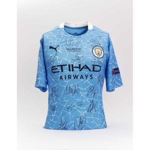 Manchester City Jersey Oficial firmado por Manchester City