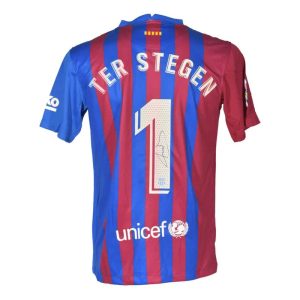 Marc-Andre ter Stegen Jersey FC Barcelona firmado por Marc-Andre ter Stegen