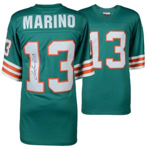 Dan Marino — Jersey NFL Miami Dolphins Autografiado - Vista frontal