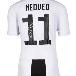 Pavel Nedved — Jersey Juventus Autografiado - Vista frontal