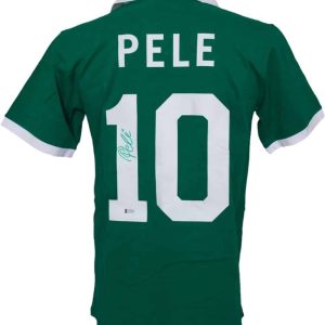 Pele Jersey Verde NYC firmado por Pele