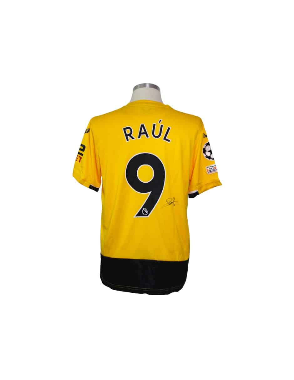 Raul Jiménez Jersey Wolverhampton firmado por Raul Jiménez