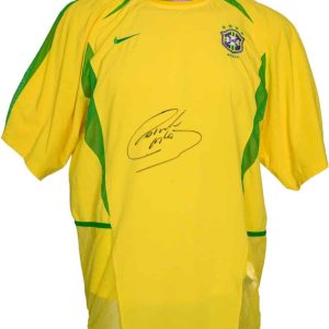 Roberto Carlos Jersey Selección Brasil firmado por Roberto Carlos