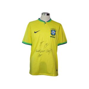 Selección Brasil Jersey Modelo 2022 firmado por Selección Brasil