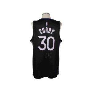 Stephen Curry Jersey Golden State Warriors NBA firmado por Stephen Curry
