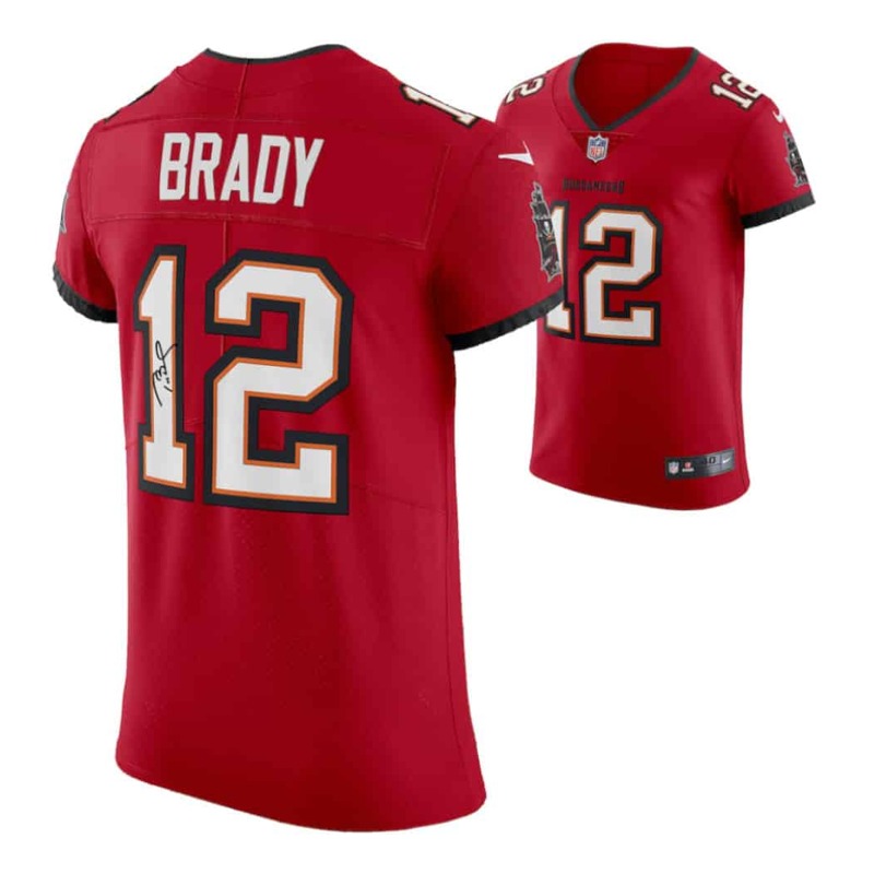 Tom Brady - Jersey Tampa Bay Buccaneers Autografiado con Certificado - foto completa