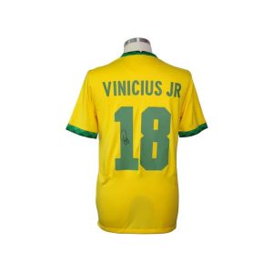 Vinicius Jr. Jersey Selección Brasil firmado por Vinicius Jr.